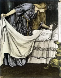 Der Tod von Tristan - in „Der Roman von Tristan und Isolde“ von Robert Engels