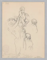 Studie für eine tanzende Frau, "Stimmungen zur Musik," Mendelssohn Glee Club, New York, NY