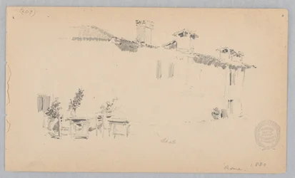 Ansicht von Rom, Italien