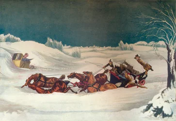 Die Liverpool Mail in der Nähe von St. Albans