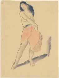 Tänzerin im roten Rock, Nr. 2