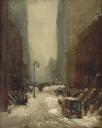Schnee in New York, 1902
