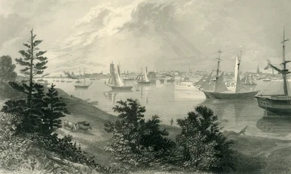 Die Stadt Detroit, vom Kanada-Ufer