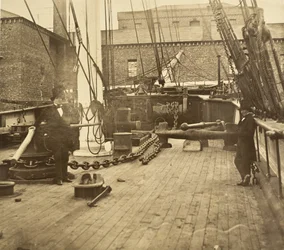 Brunel an Bord der Aphrodita, Liverpool