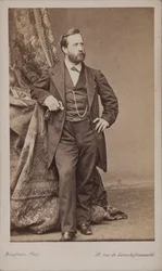 Porträt des Malers Ludwig Knaus 1829-1910