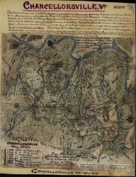 Schlacht von Chancellorsville, Virginia, 2. & 3. Mai 1863