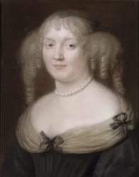 Porträt von Marie de Rabutin-Chantal, Marquise de Sévigné 1626-1696, ca. 1665