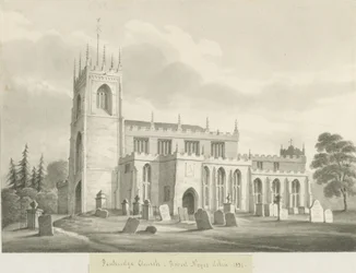 Kirche von Penkridge (1831)