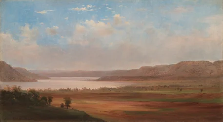 Blick auf den Lake Pepin, Minnesota