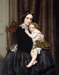 Eine Mutter und ihr Kind