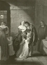 Lord William Russells letztes Gespräch mit seiner Familie