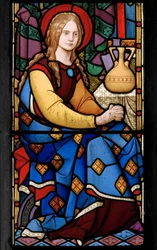 Christus im Haus von Martha und Maria (Detail)