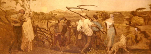 Erntemond, ca. 1883