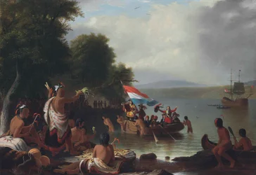Landung von Henry Hudson