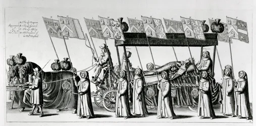 Staatsbegräbnis von George Monck, 1. Herzog von Albemarle, 1671