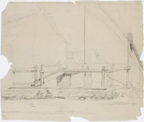 Brunnen eines Bauernhauses