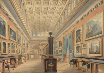 Die flämische Bildergalerie, das Herrenhaus von Thomas Hope, Duchess Street, Portland Place