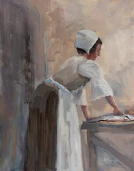 Mutter in der Küche, 2017