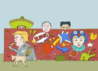 Die Mauer, die Donald baute