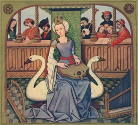 Die Allegorie der Musik, ca. 1496-1498, 1939