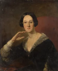 Porträt der Frau von John Hall Kent