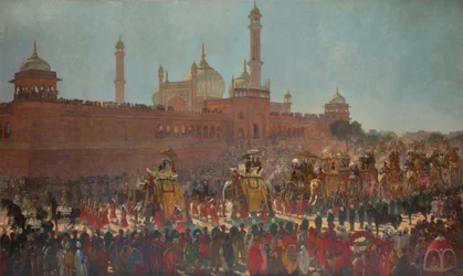 Der Staatseintritt in Delhi