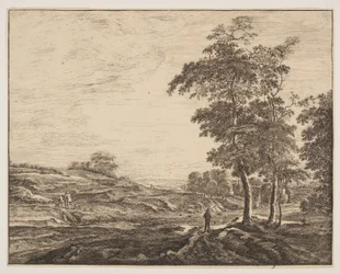 Nr. 3, aus Sechs Ansichten im Wald von Den Haag