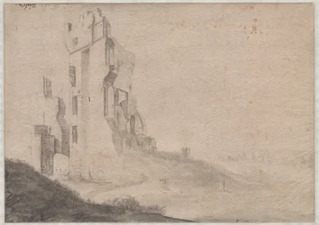 Ruine des Huis Ter Kleef bei Haarlem