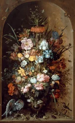 Blumenstillleben mit Kaiserkrone, 1624