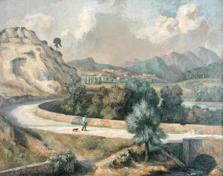Italienische Landschaft, ca. 1922-25