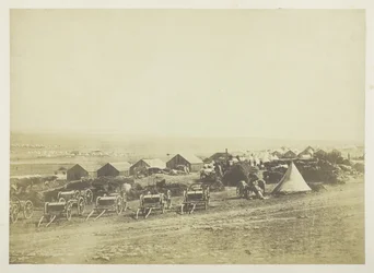 Artilleriewagen, Balaklava in der Ferne