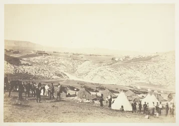 Lager der Pferdeartillerie, 1855
