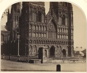 Lichfield Kathedrale von Nordwesten