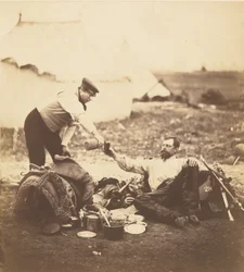Oberstleutnant Hallewell, sein Tagewerk vollbracht.