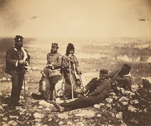 Offiziere des 89. Regiments auf Cathcart