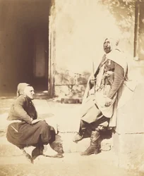 Zuave und Spahi, Begleiter von Marschall Pélissier