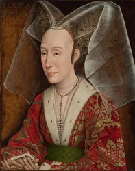 Porträt von Isabella von Portugal, Frau von Philipp III. Herzog von Burgund 1397-1471, ca. 1450-1475