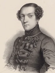 Porträt des Pianisten und Komponisten Antoine de Kontski 1817-1899