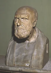 Büste des Chrysippos von Soli, römische Kopie des hellenistischen Originals