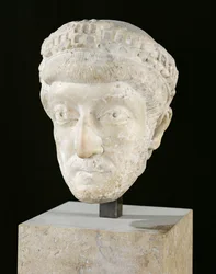 Kopf von Kaiser Theodosius II (408-450)