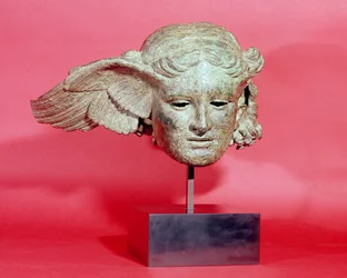 Kopf des Hypnos oder des Schlafes, Kopie eines hellenistischen Originals, 1.-2. Jahrhundert n. Chr.