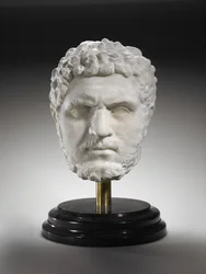 Porträt von Caracalla, Kaiser des Römischen Reiches, 211-217 n. Chr.
