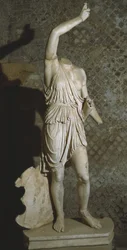 Statue einer Amazone, römische Kopie des Originals von Phidias