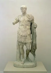 Statue des Kaisers Trajan (ca. 53-117) Antoninische Periode, ca. 120 n. Chr.