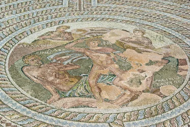 Theseus und der Minotauros, Haus des Theseus, Paphos, Zypern