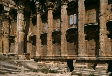 Tempel des Bacchus (Detail), Hochimperialzeit (27 v. Chr. - 395 n. Chr.)