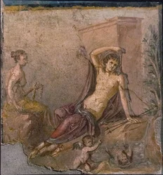Narziss, Echo und Eros, 1. Hälfte 1. Jahrhundert n. Chr.