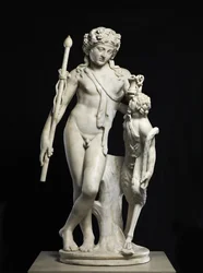 Dionysos mit Pan, 50-150 n. Chr.