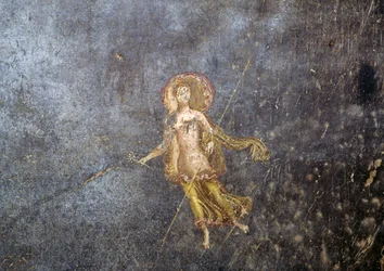 Fresko aus dem Haus des Menander, Pompeji (UNESCO-Welterbeliste)