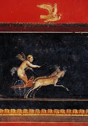 Fries mit Amor, Haus der Vettii, Pompeji (UNESCO-Welterbeliste)